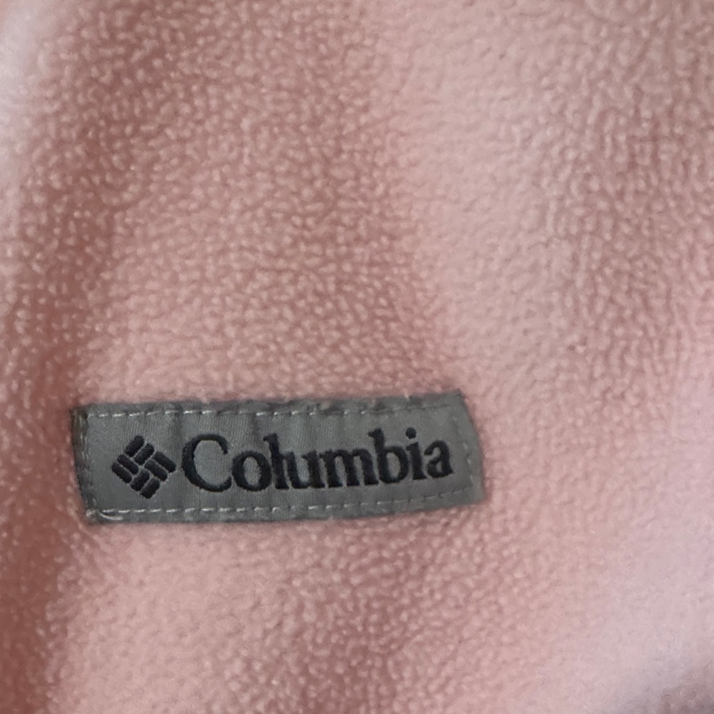 Columbia Light Pink Fleece Jacket OPP33 - Picture 2 of 4